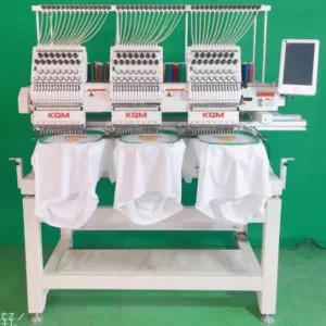 KQM 3-Head 12-Needle Computerized Embroidery Machine